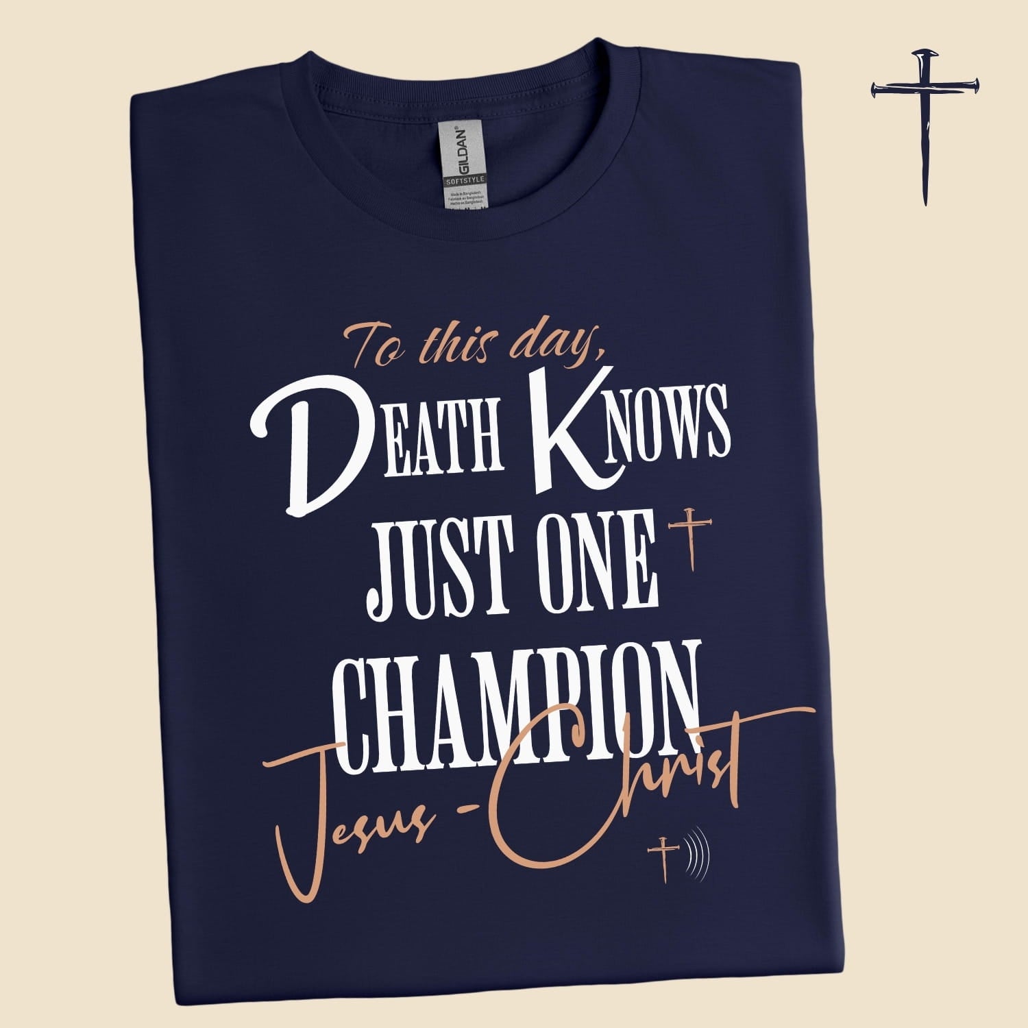 To this day, Death knows Just One Champion: Jesus-Christ | Unisex T-Shirt
