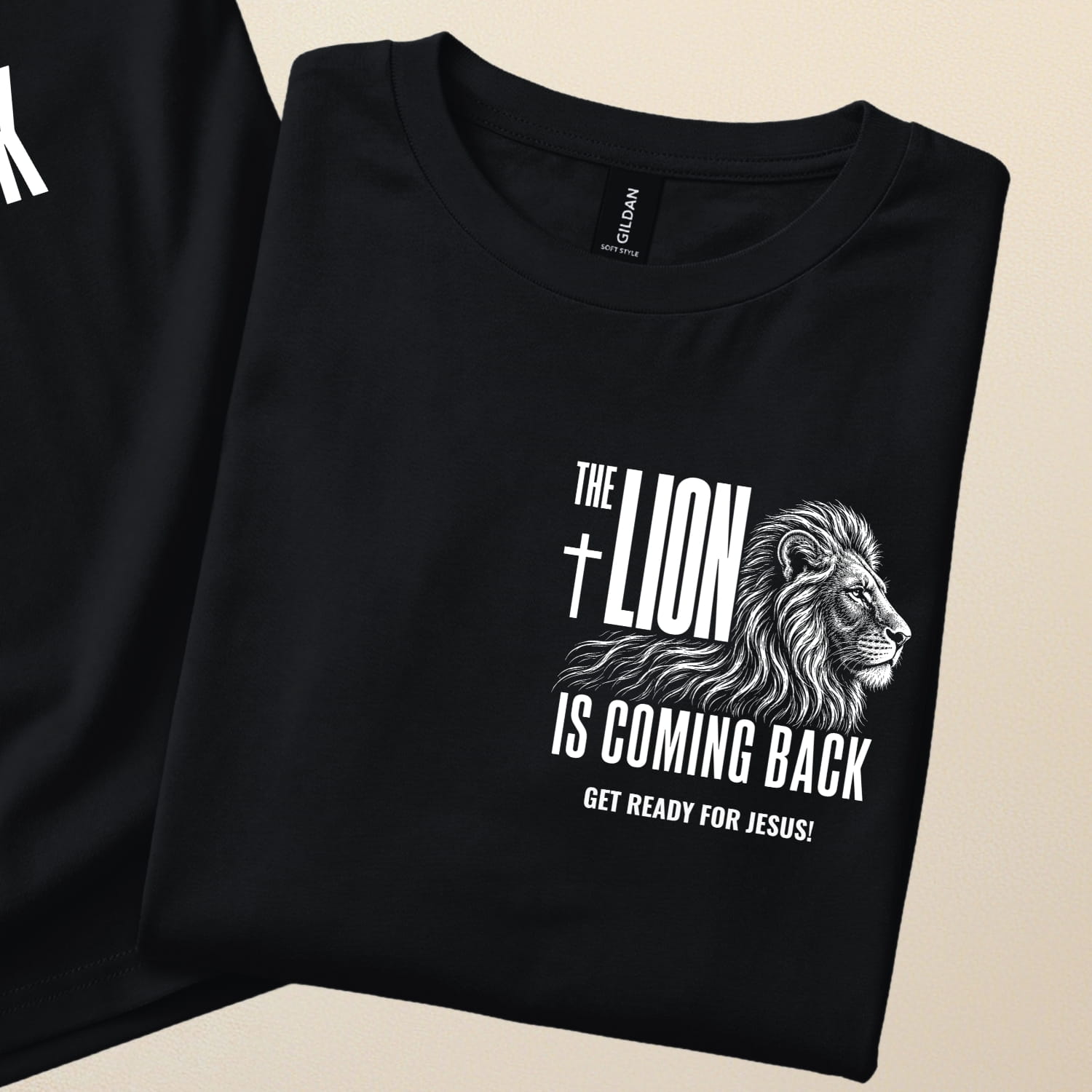 The lion is coming back. Get Ready for Jesus. | Christian T-Shirt